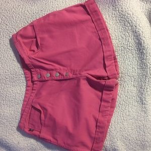 Women's size 14 pink denim shorts